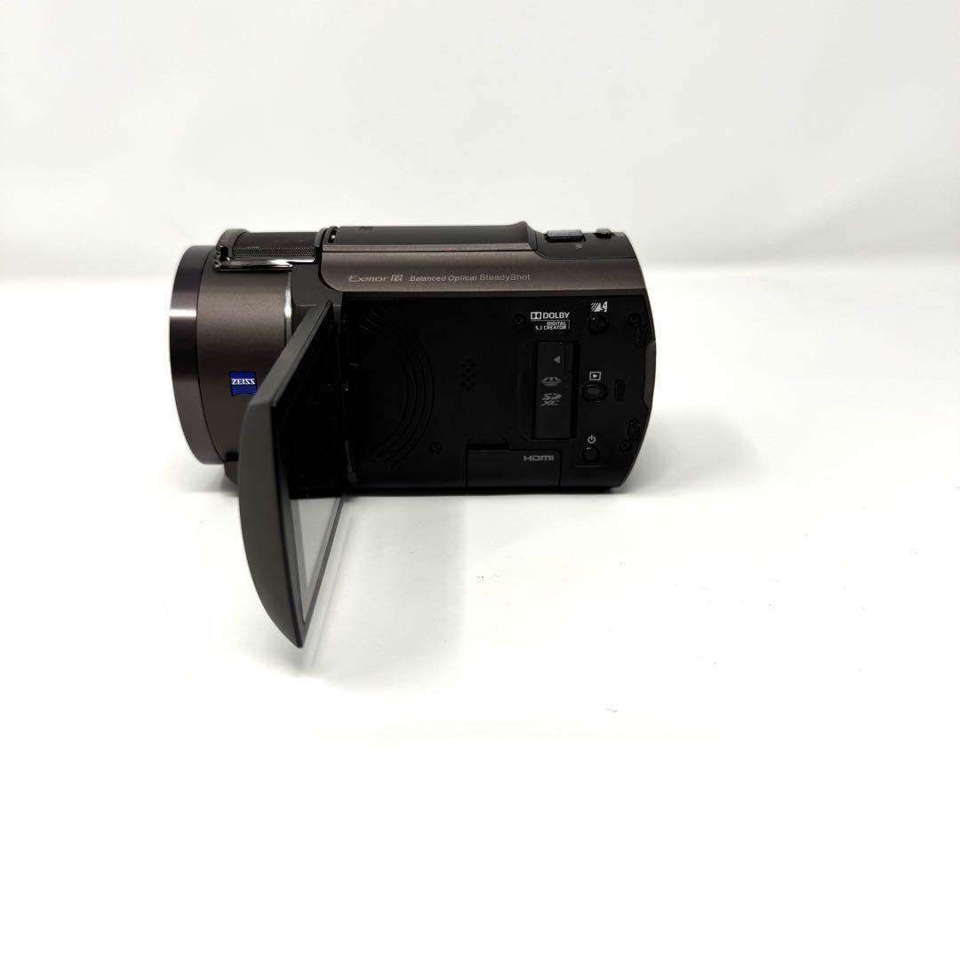 SONY FDR-AX40 ブラウン デジタルビデオカメラ 【中古】
