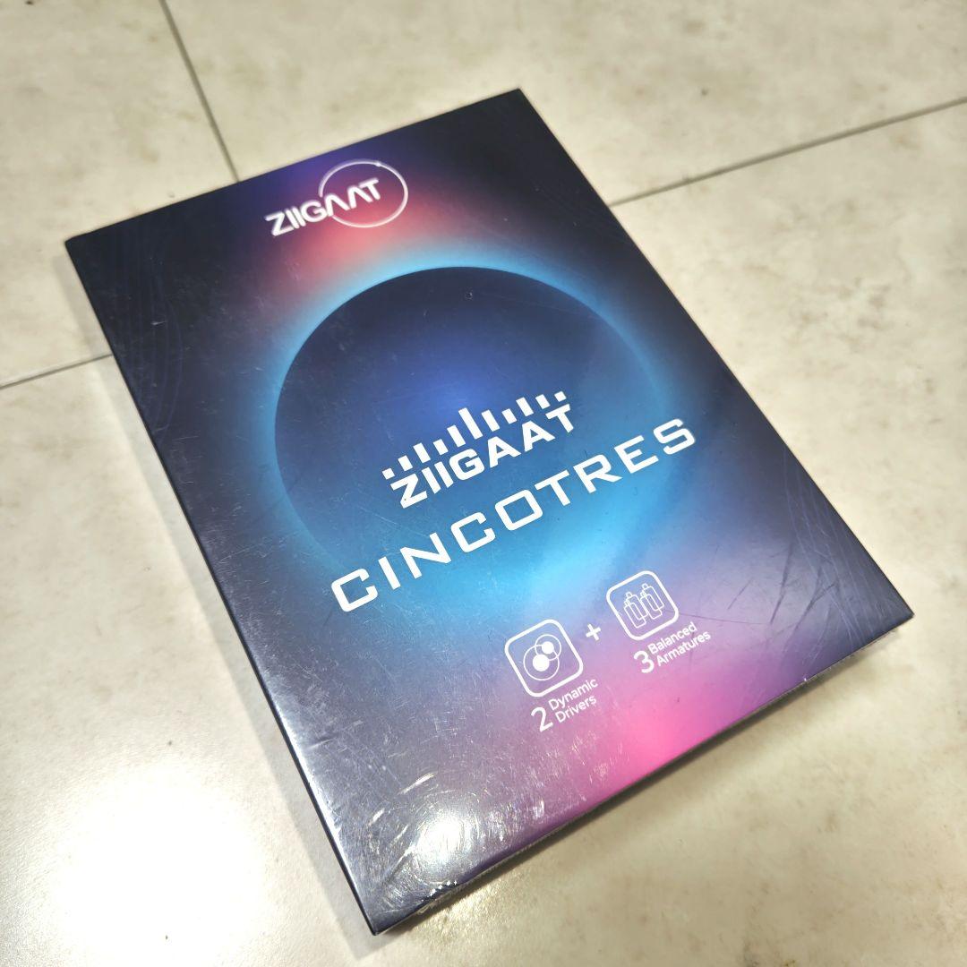 【新品未開封】ZIIGAAT CINCOTRES　有線イヤホン　中華イヤホン