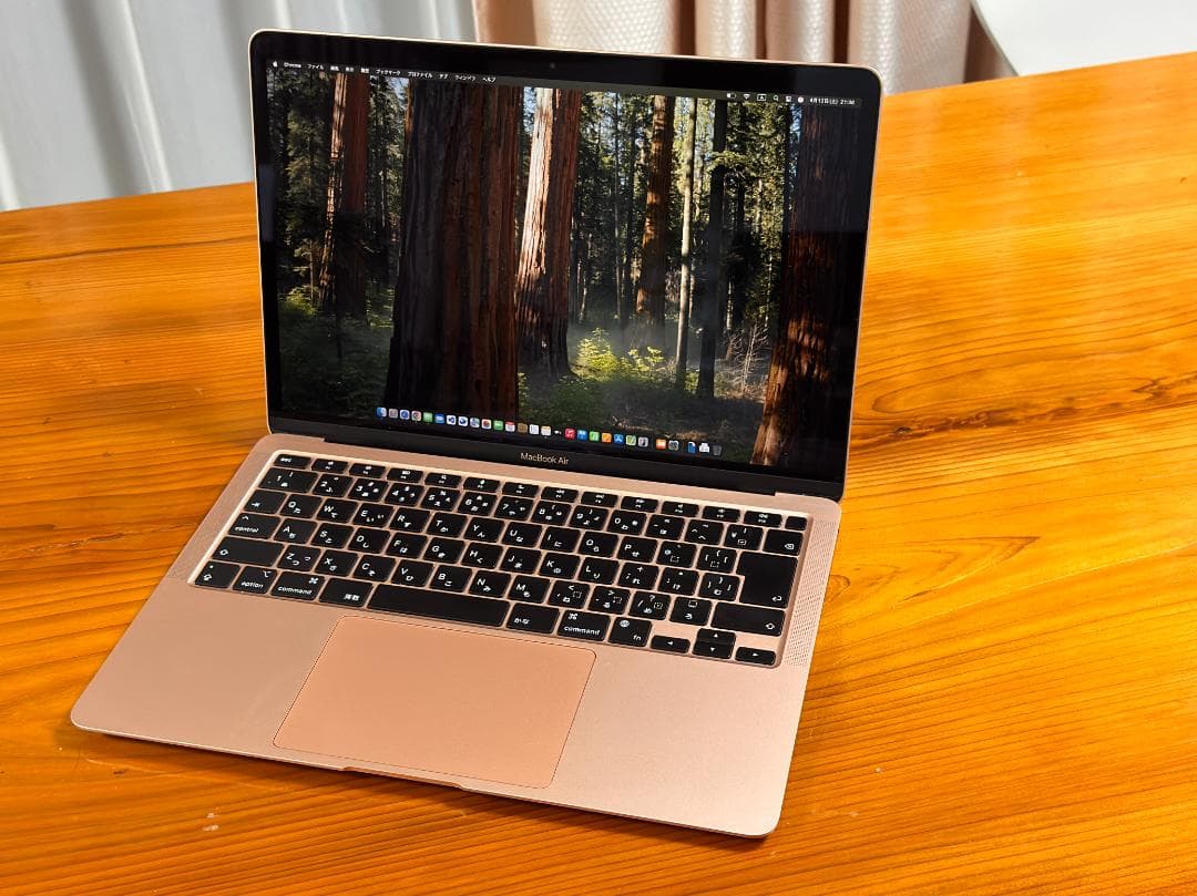【美品】M1 MacBook Air 16GB 512GB 箱付き