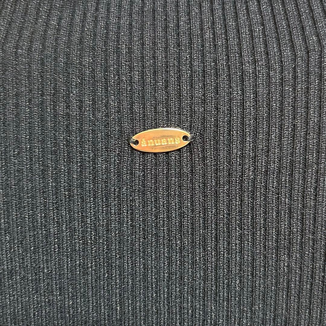 anuans ドッキングニットワンピース