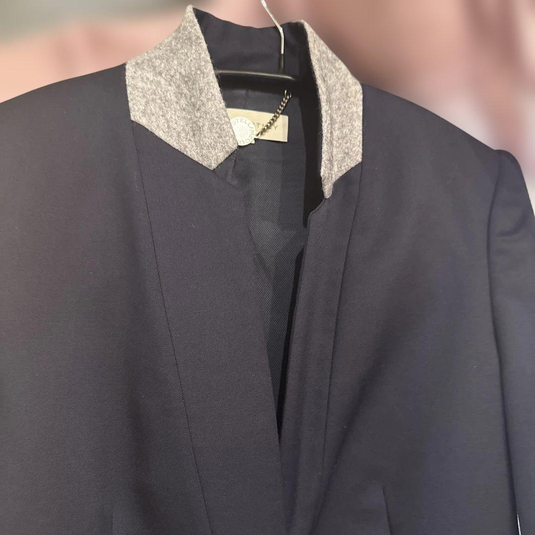 STELLA McCARTNEY テーラードジャケット ネイビー　38