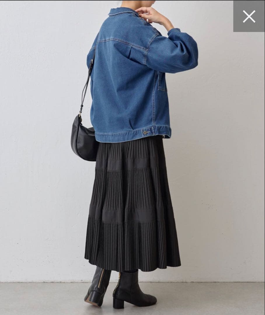 値下げ新品未使用品ビアズリー 袖パフGジャン サイズ2 新