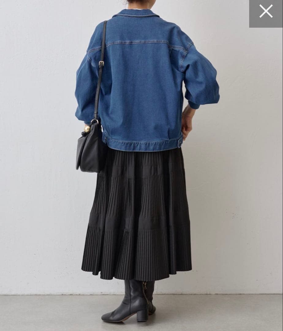 値下げ新品未使用品ビアズリー 袖パフGジャン サイズ2 新