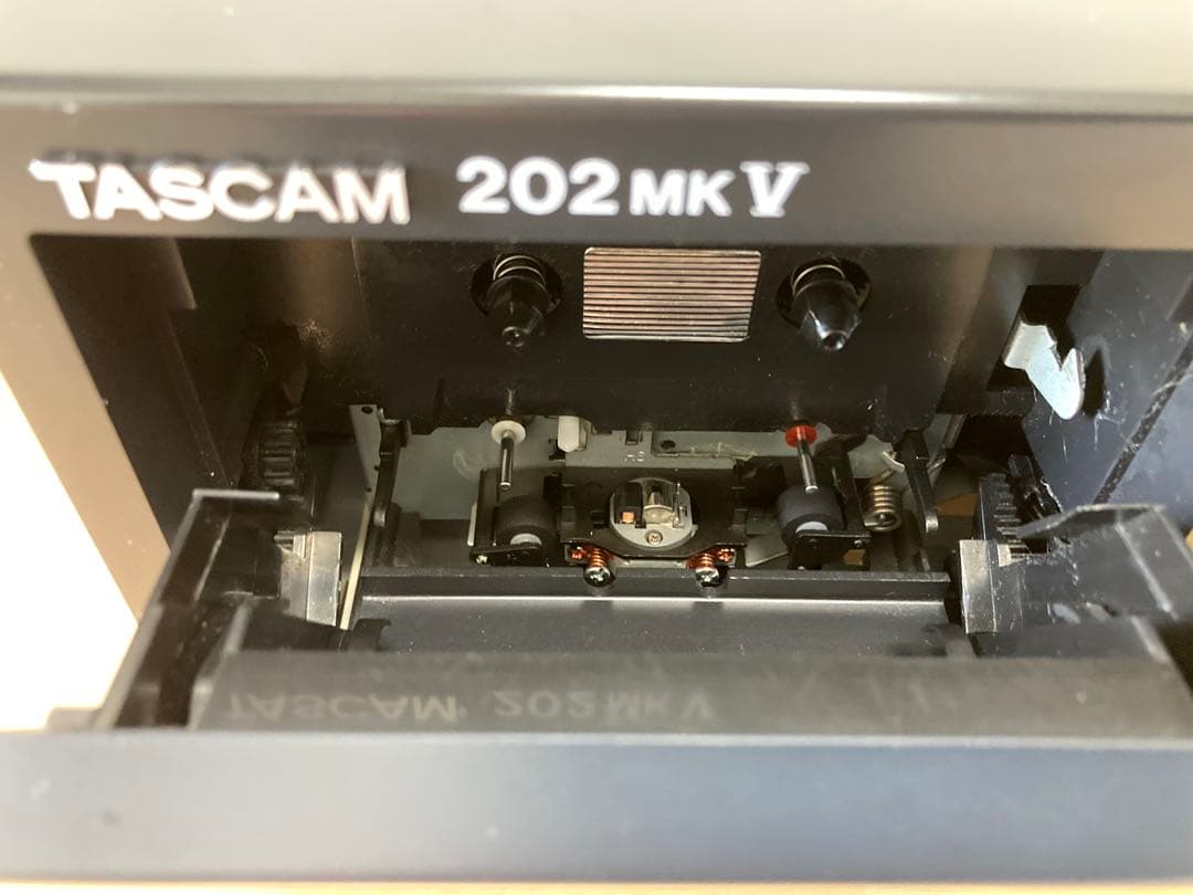 TASCAM 202 MKV ダブルカセットデッキ 動作品