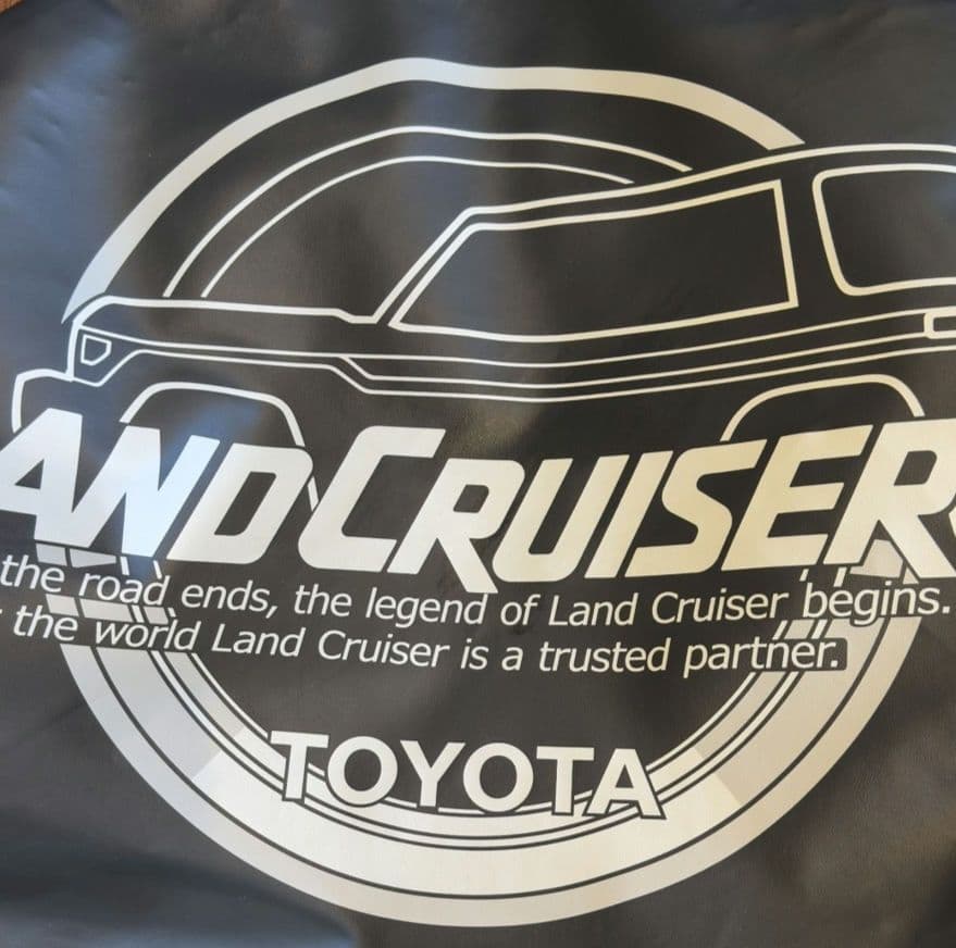 トヨタ ランドクルーザー70(再々販) 純正 スペアタイヤカバー 美品