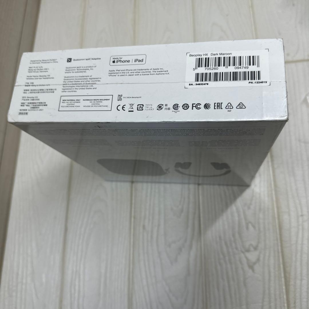 BANG &OLUFSEN. BEOPLAY HXワイヤレスヘッドホン新品未使用