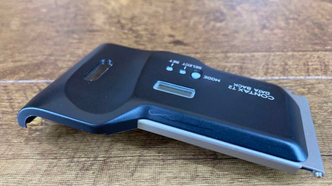 【美品】CONTAX コンタックス　T2 データバック　裏蓋    G266