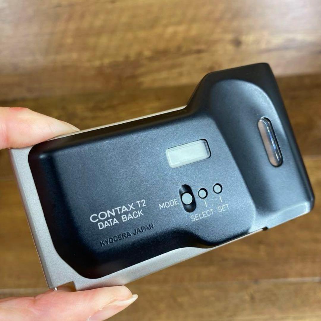 【美品】CONTAX コンタックス　T2 データバック　裏蓋    G266