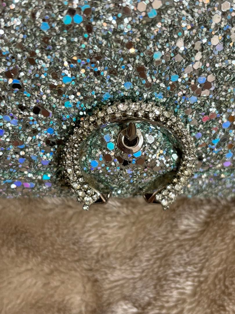 【マリリン】JIMMY CHOO ショルダーバッグ グリッター