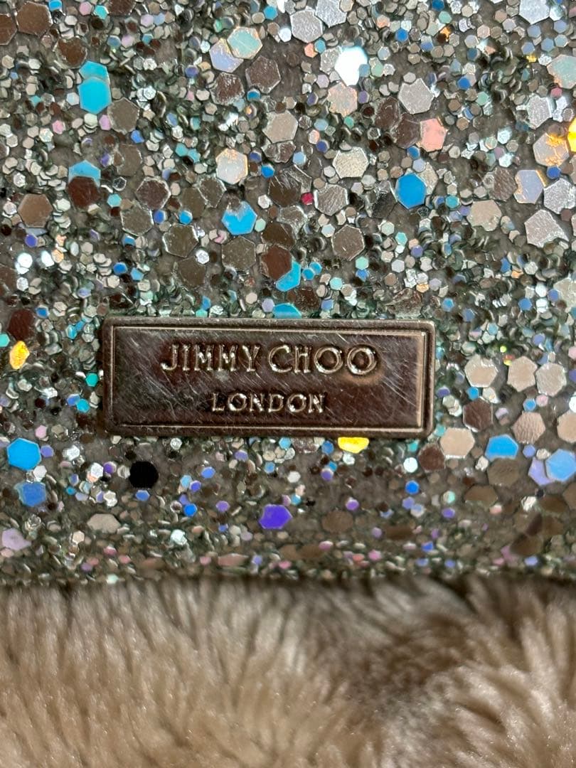 【マリリン】JIMMY CHOO ショルダーバッグ グリッター
