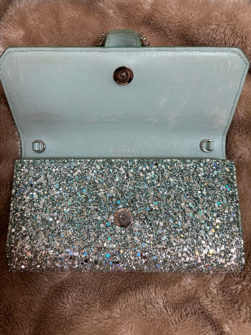 【マリリン】JIMMY CHOO ショルダーバッグ グリッター
