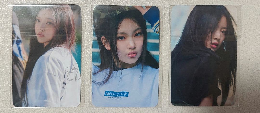 NewJeans Get Up trendk 限定 両面 トレカ コンプ　3枚