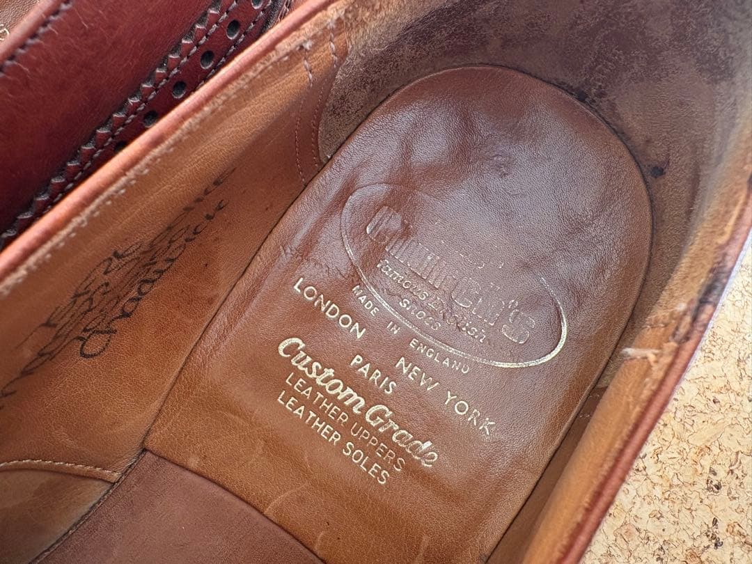 【レア】旧チャーチ　Church’s　CHADWICK　75F