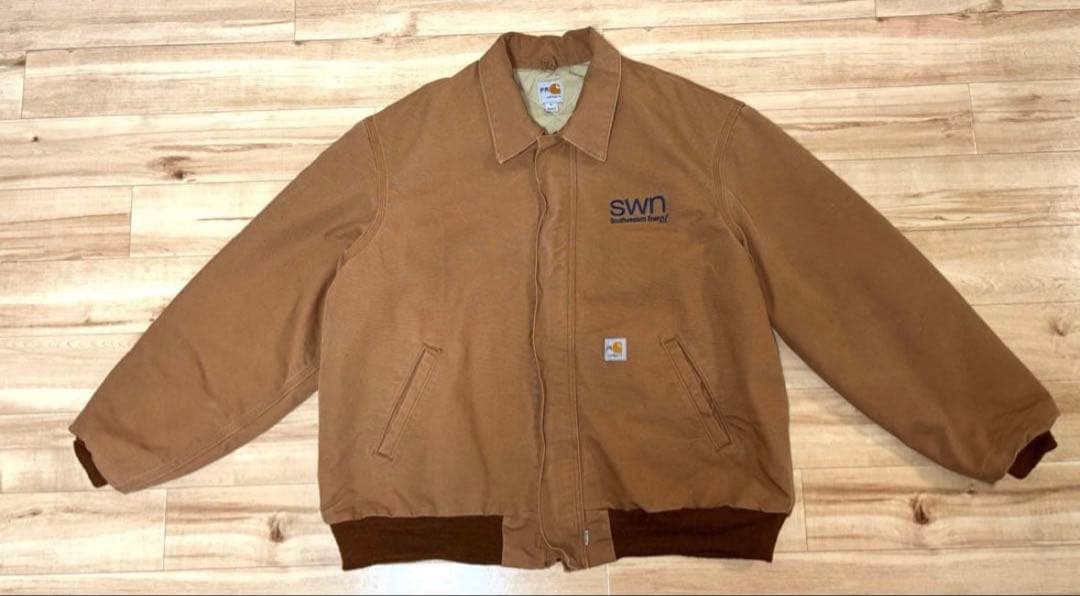 売*す様 【廃盤・希少】カーハート FR難燃 ダックジャケット サンタフェ 企業