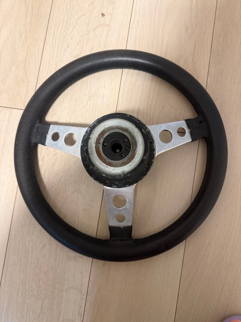 メーカー不明 ハンドル ボス付 レザー ローバミニ モトリタ