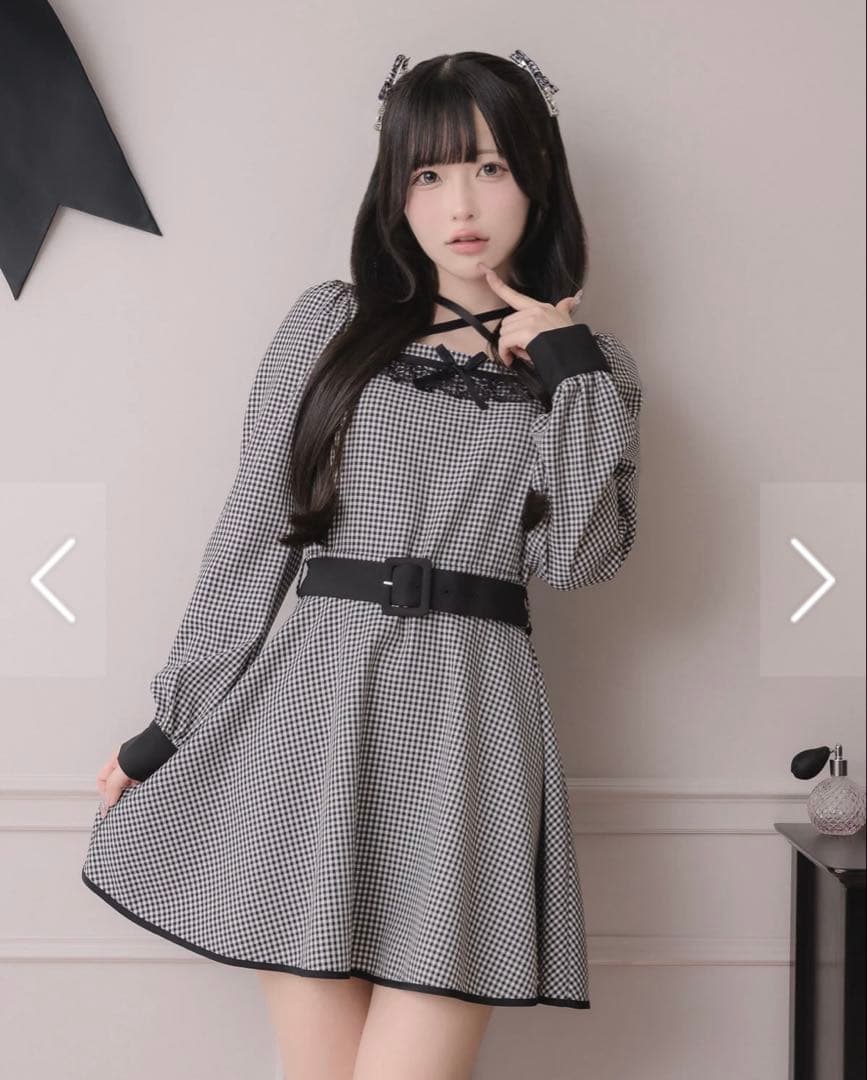 pium 2026 New Year's Box ワンピース チェック ピウム