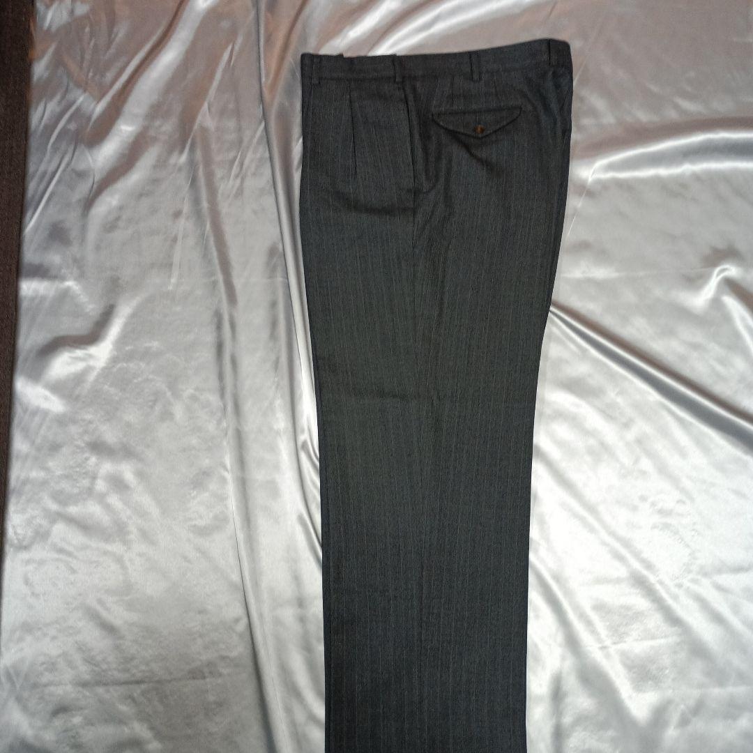 【美品】バーバリースーツ　BB7　高級シェットランドウール