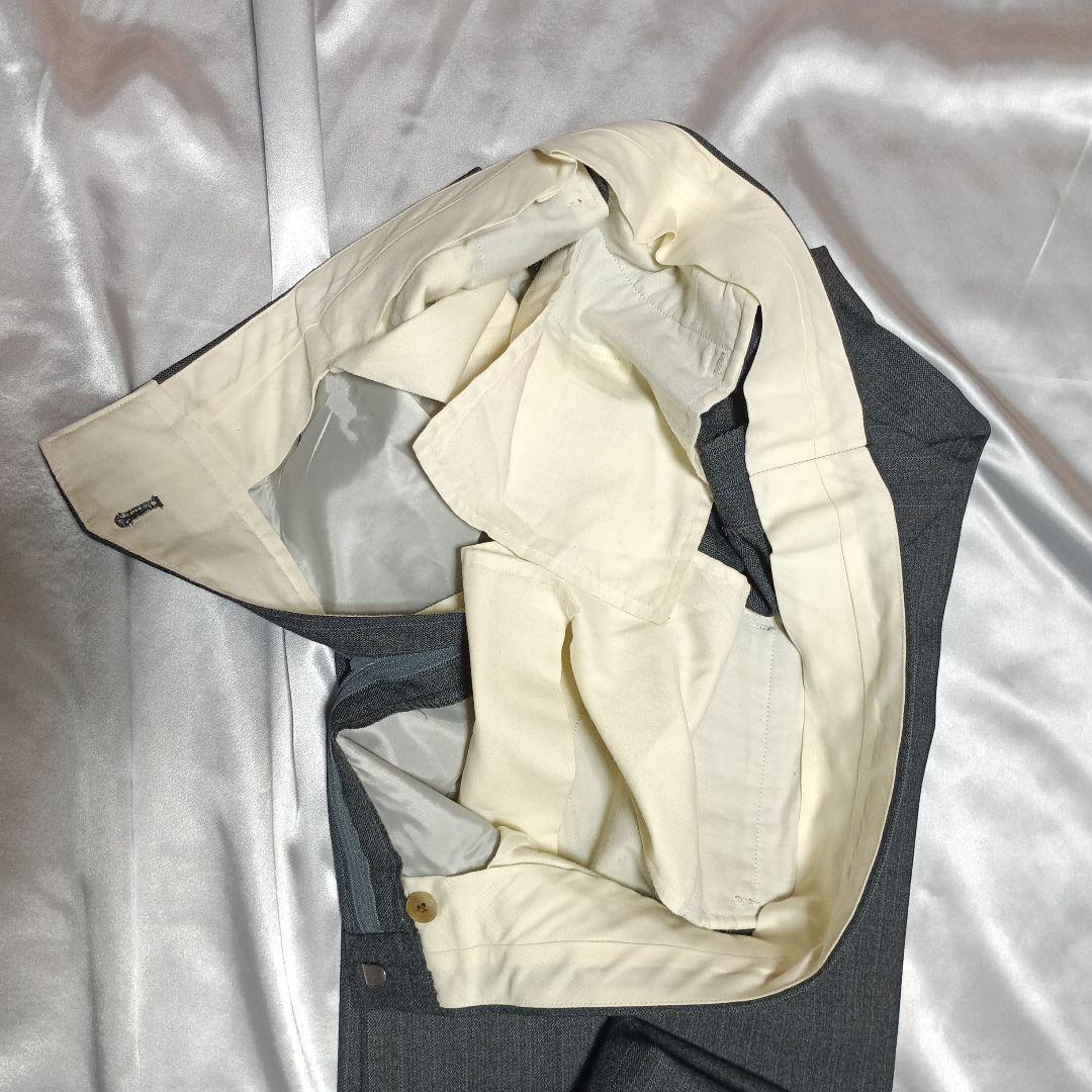 【美品】バーバリースーツ　BB7　高級シェットランドウール