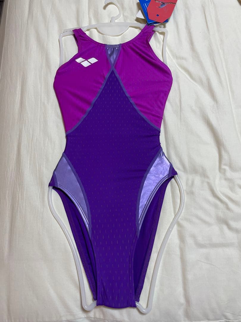 い*す様 アリーナ　競泳用パープルハイカット水着