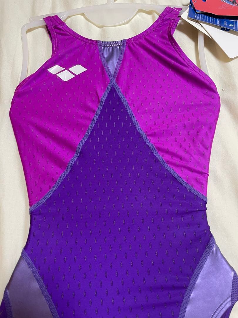 い*す様 アリーナ　競泳用パープルハイカット水着