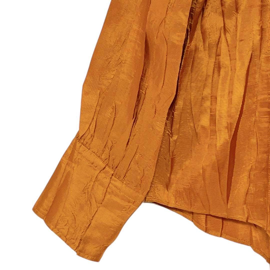 極美品 プリーツプリーズ イッセイミヤケ 長袖シャツ ブラウス L ヴィンテージ