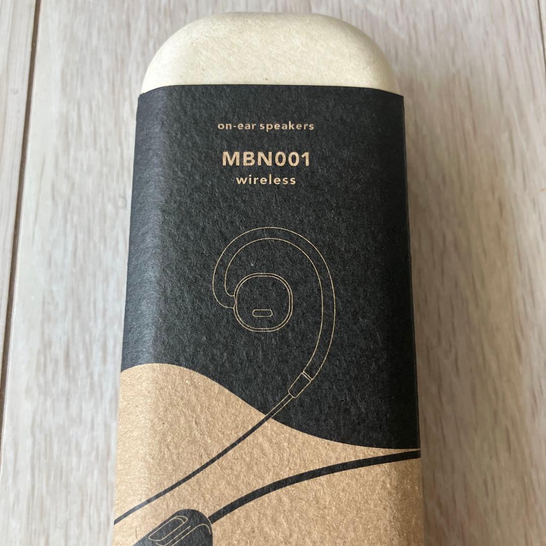 匿名配送♪新品nwm MNB001 ワイヤレスイヤホン 耳スピ ホワイトベージュ