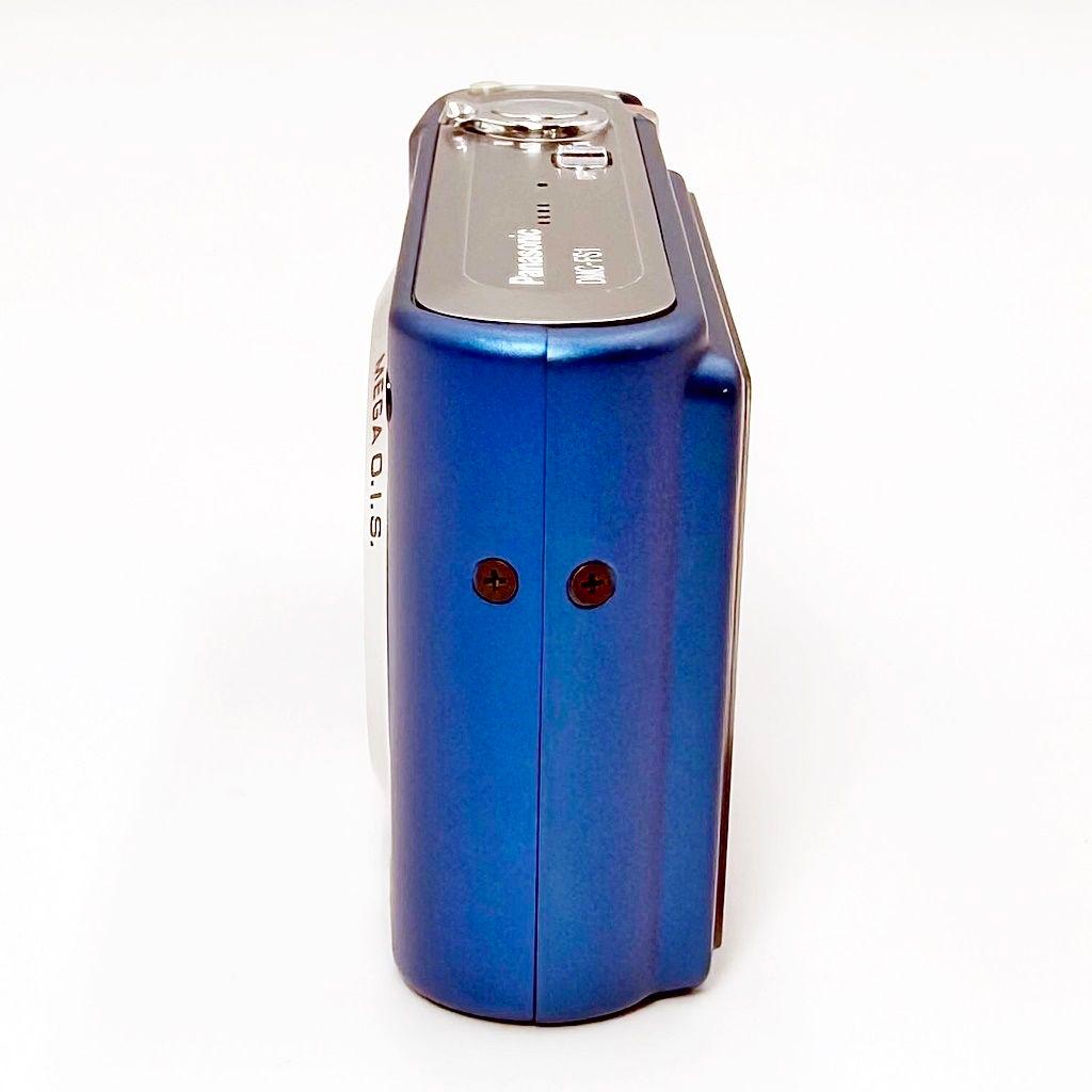 パナソニック LUMIX DMC-FS1 ブルー コンデジ カメラ 中古