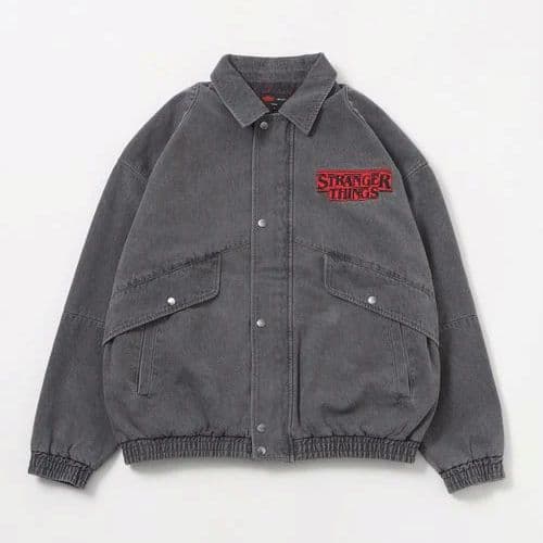 L STRANGER THINGS　コラボデニムブルゾン