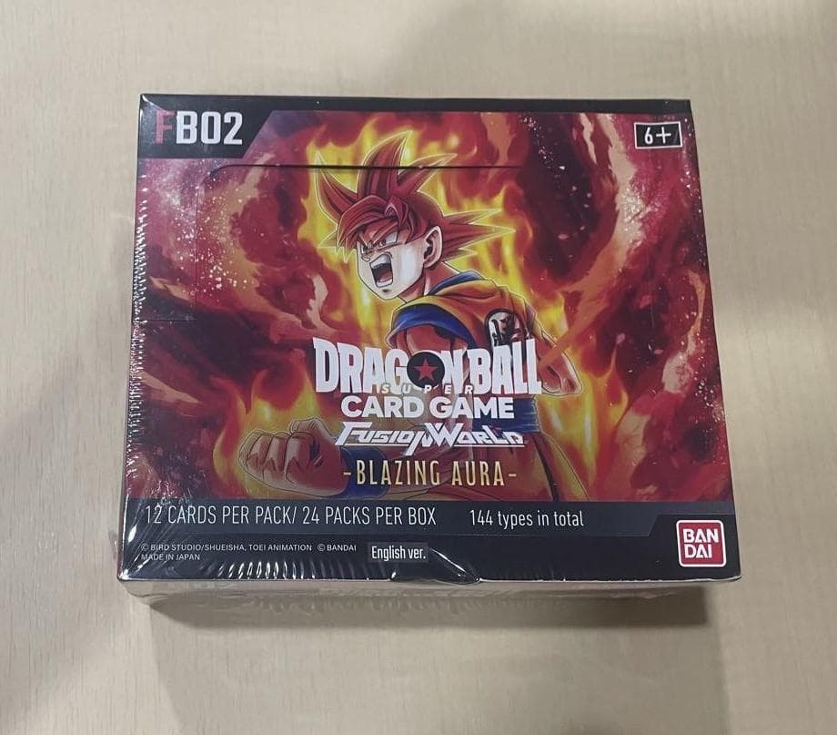 ドラゴンボールカード ブースターパック 烈火の闘気 英語版 未開封ボックス