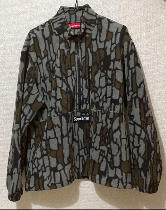 Supreme ポーラーネック ハーフジップ フリース