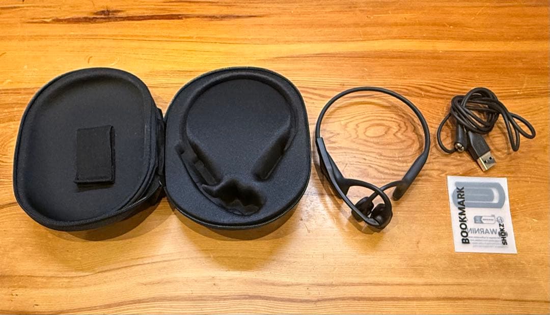 SHOKZ OpenComm 2 骨伝導ワイヤレスオープンイヤー16時間連続再生