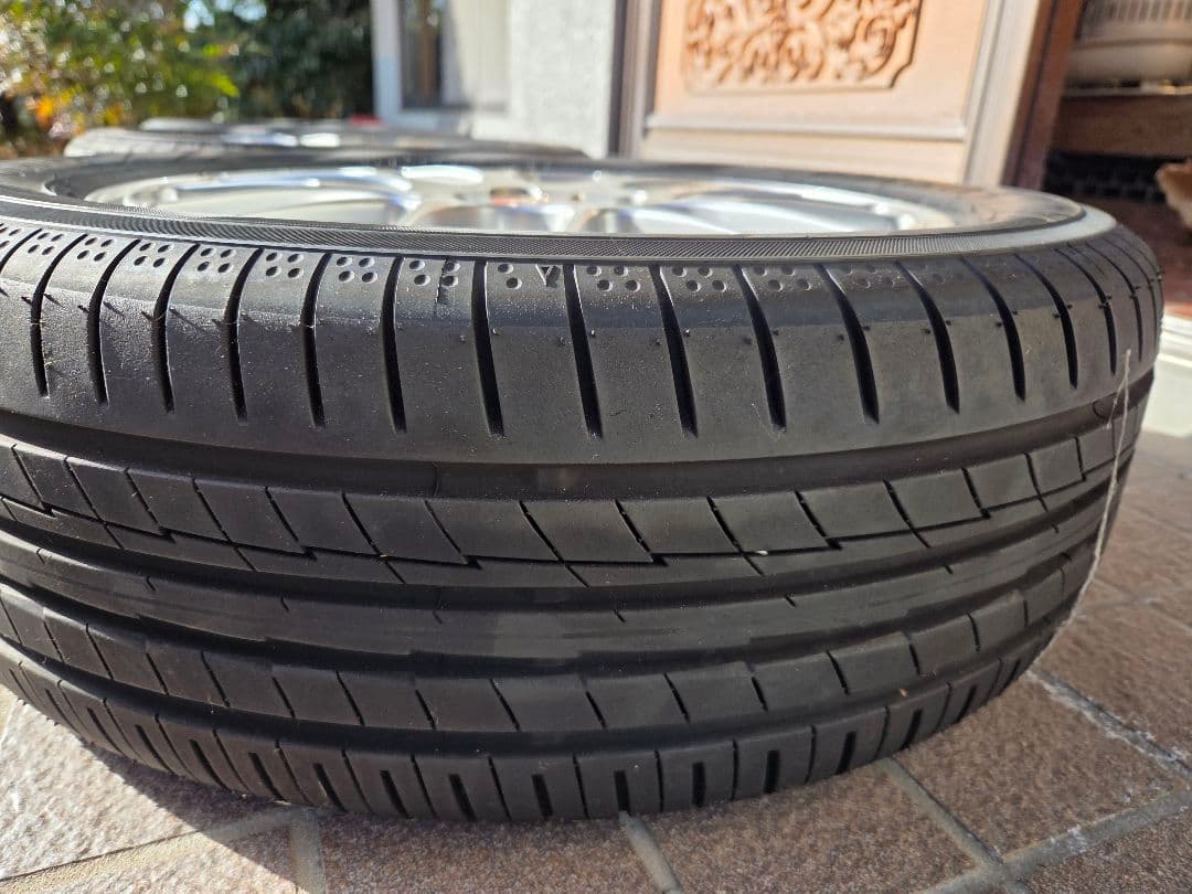 16インチ シルバー多スポークホイールセットBBS