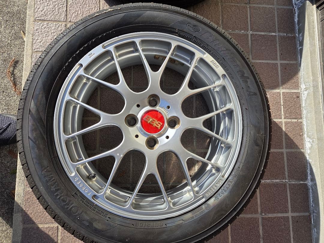16インチ シルバー多スポークホイールセットBBS