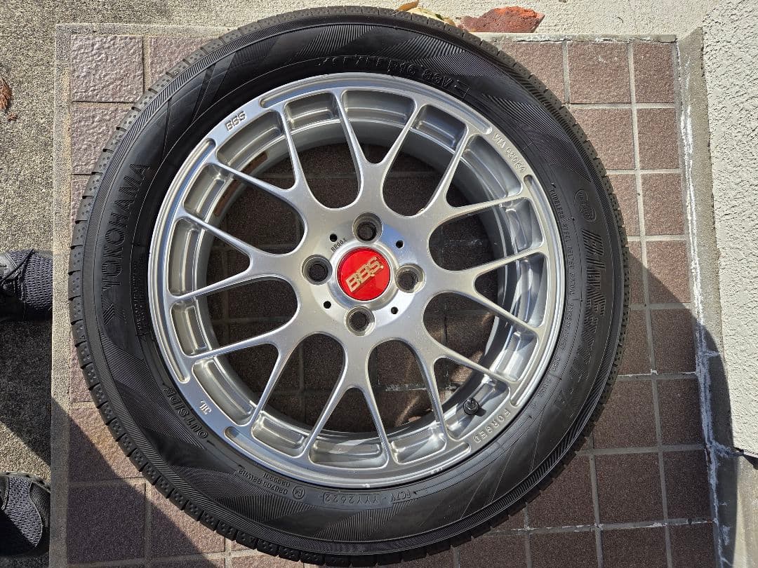 16インチ シルバー多スポークホイールセットBBS