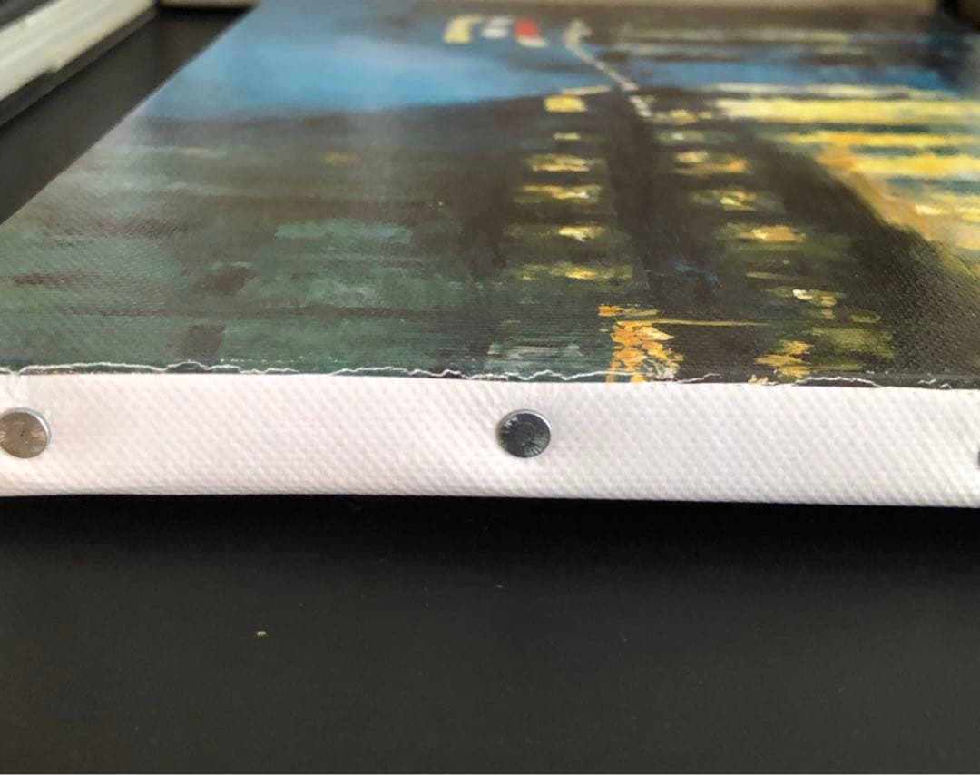 レッサー・ユリィ　夜のポツダム広場　ミニキャンバス