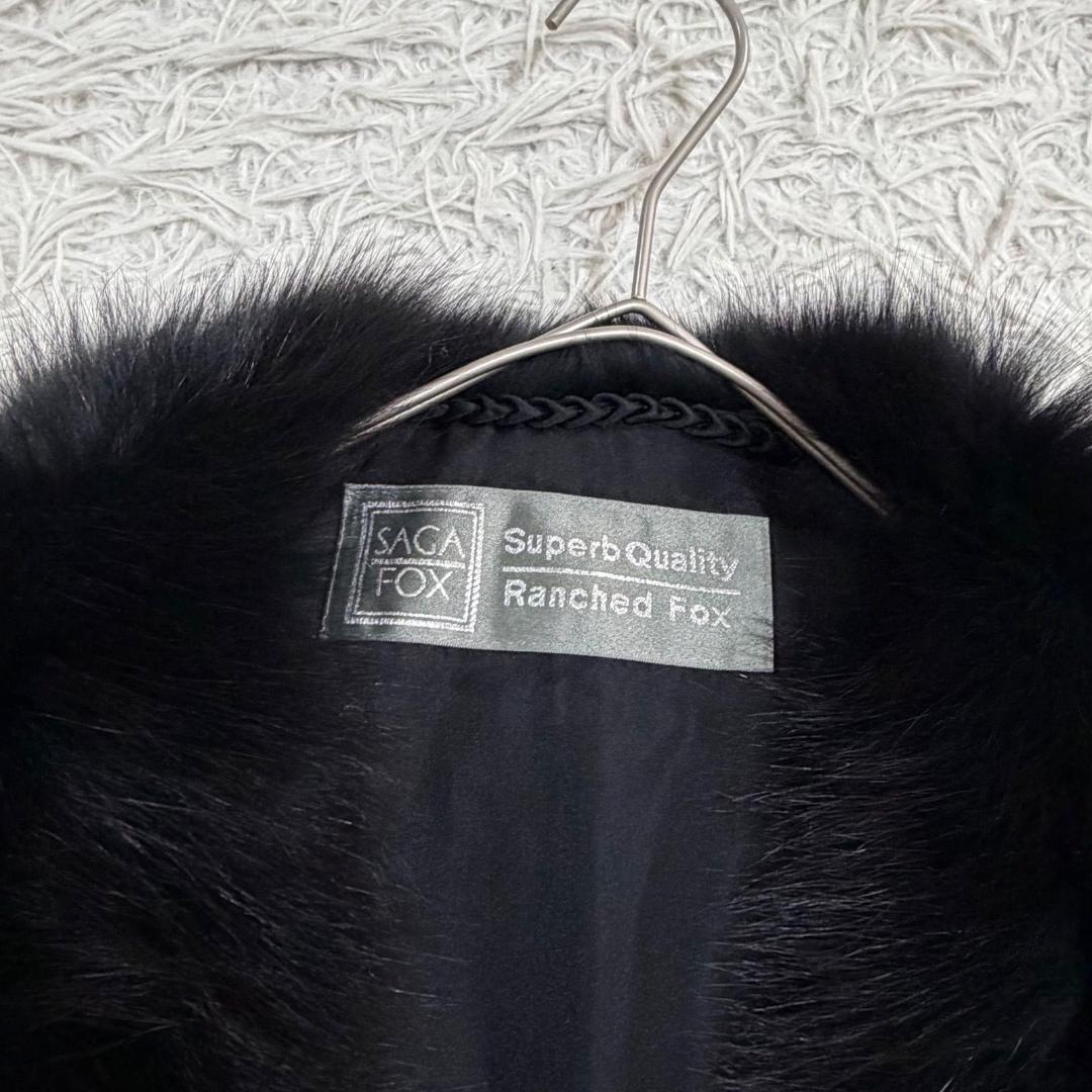 16788✨SAGA FOX サガフォックス ポンチョ ケープ ブラック