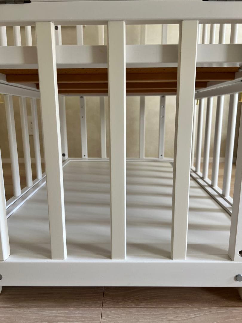 ヤマサキ　ツーオープンベッド　b-side ホワイト