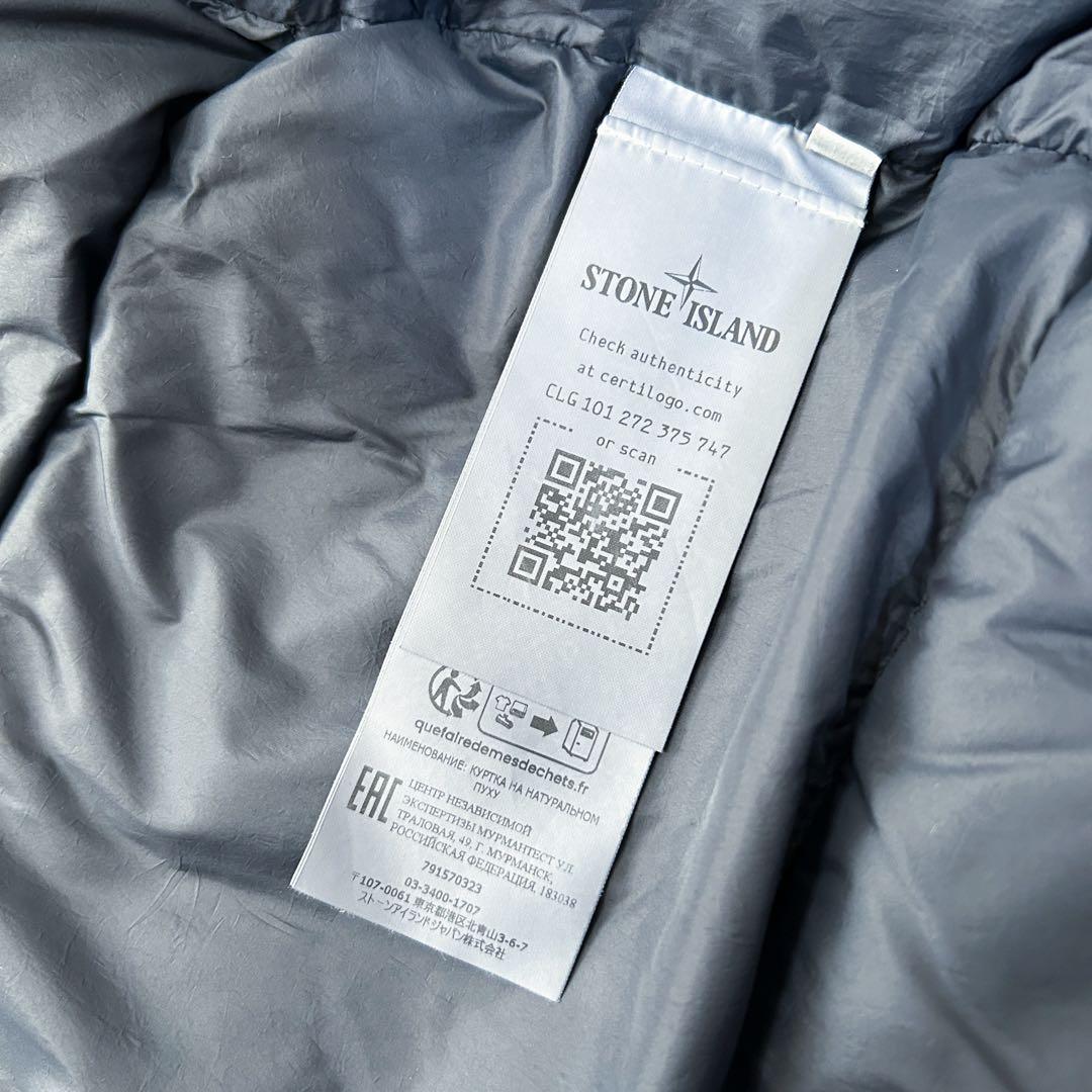 美品✨STONE  ロングダウン S ブラック ダウンコート 黒