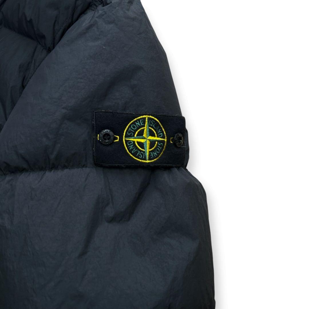 美品✨STONE  ロングダウン S ブラック ダウンコート 黒