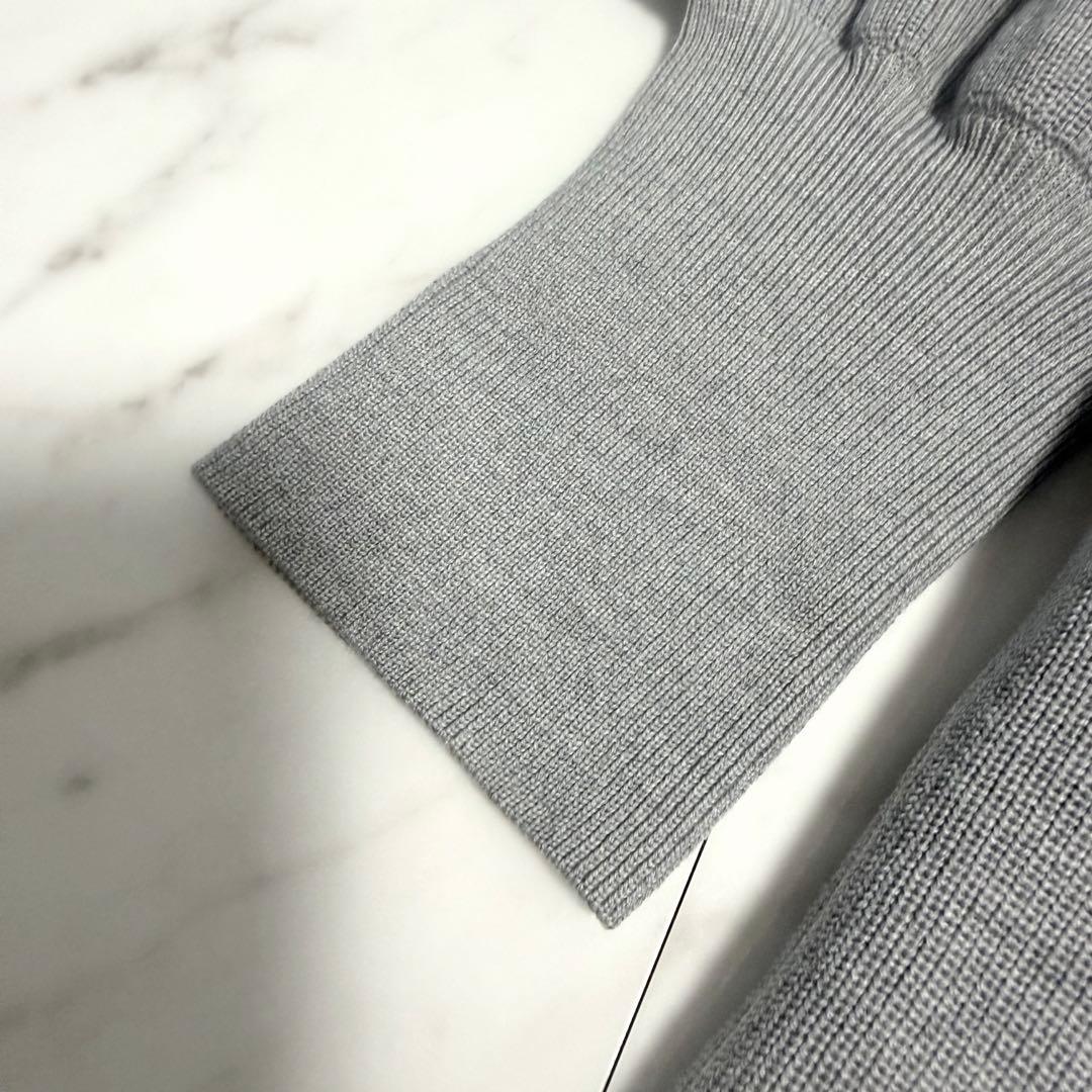 【未使用級✨️】アナイ メリノウール アンサンブル ニット ワンピース グレー M