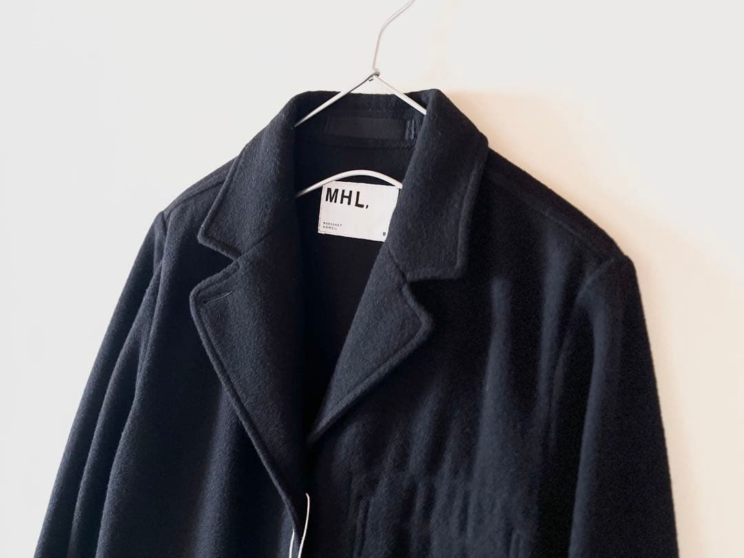 新品 マーガレットハウエル フェルテッドシェットランドウールジャケット5.3万