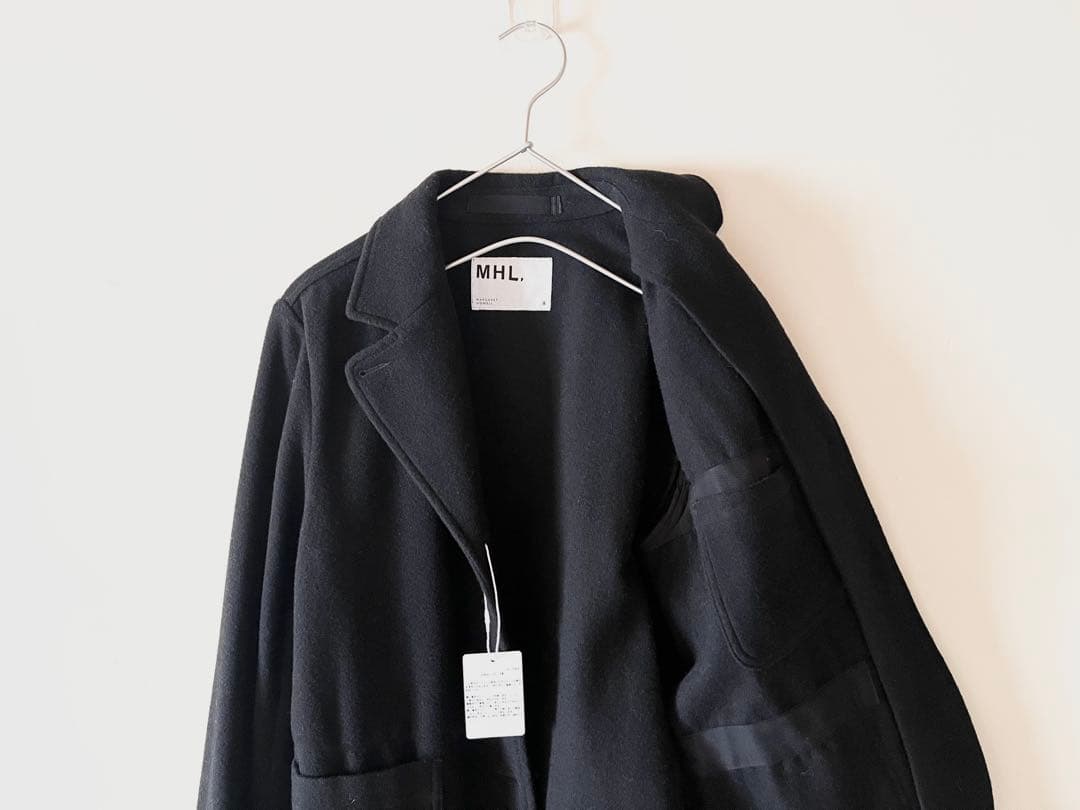 新品 マーガレットハウエル フェルテッドシェットランドウールジャケット5.3万