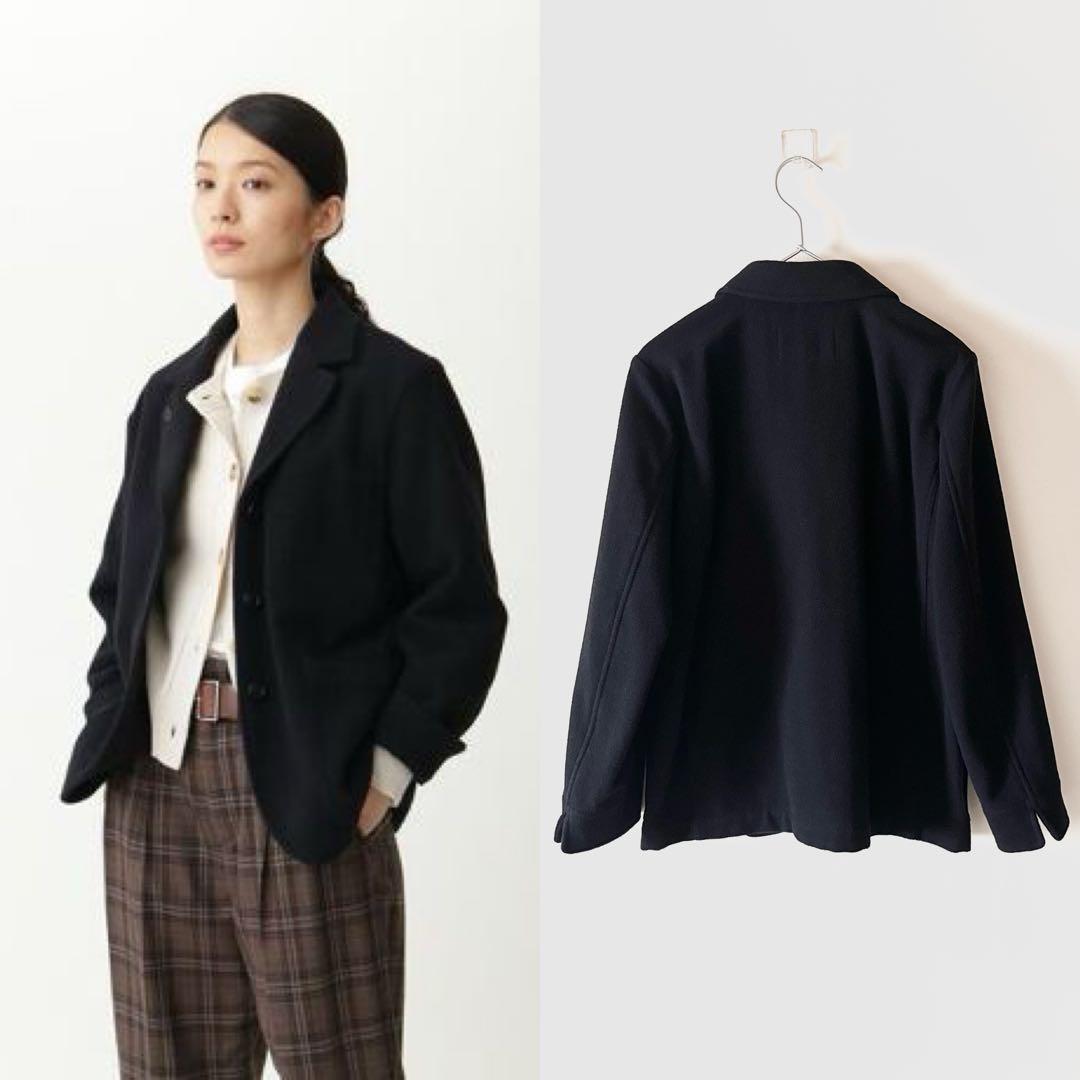 新品 マーガレットハウエル フェルテッドシェットランドウールジャケット5.3万