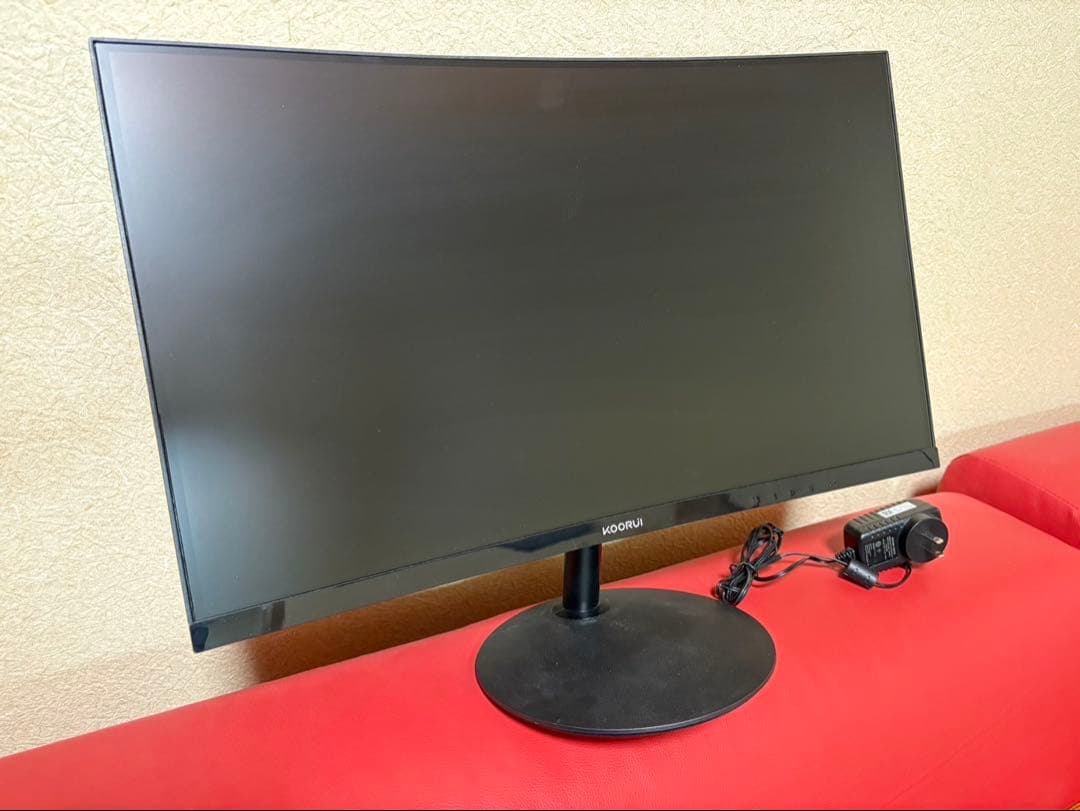 KOORUI モニター 24インチ 60Hz 5ms 曲面 モニター VAパネル