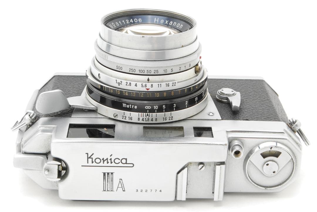フィルムカメラ Konica IIIA Hexanon 50mm F1.8