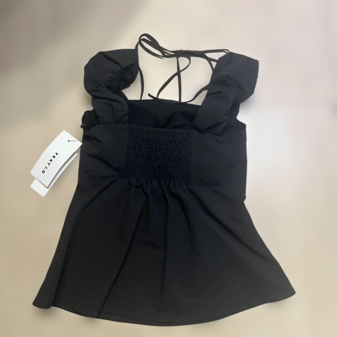 【未使用】FRAYI.D ギャザーパフデザイン2wayスイムウェア