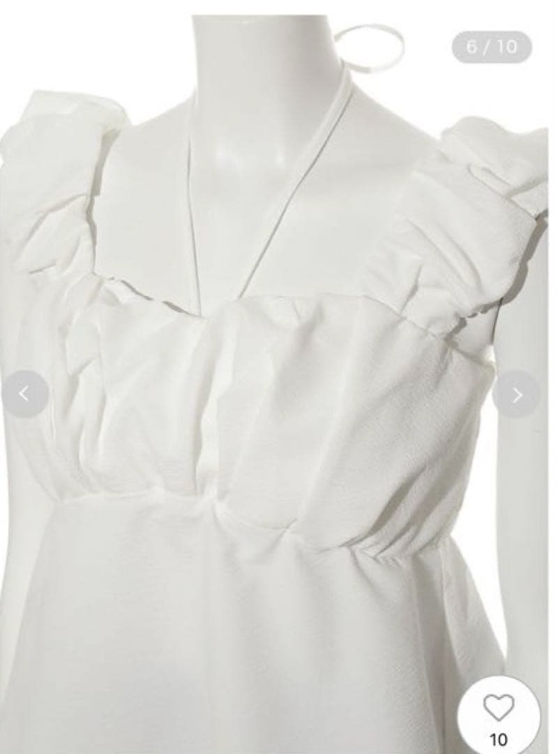 【未使用】FRAYI.D ギャザーパフデザイン2wayスイムウェア