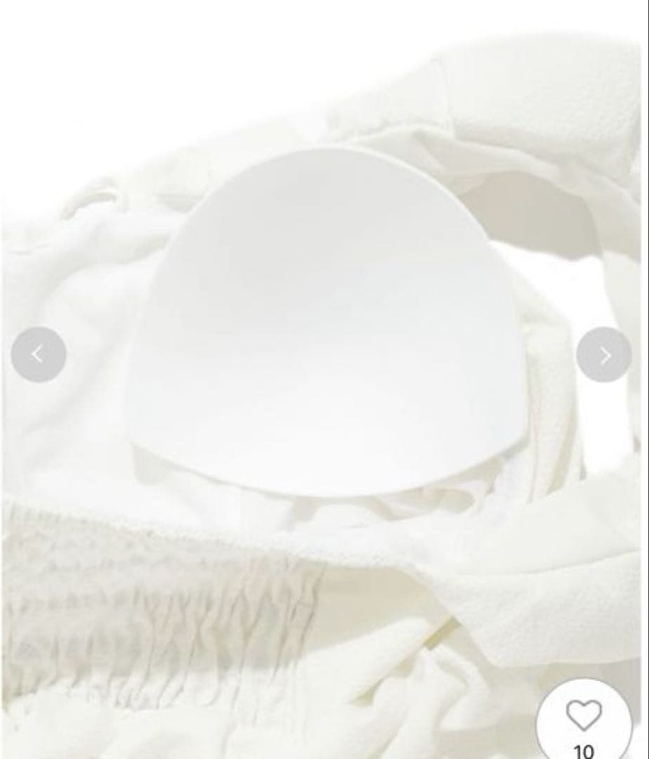 【未使用】FRAYI.D ギャザーパフデザイン2wayスイムウェア