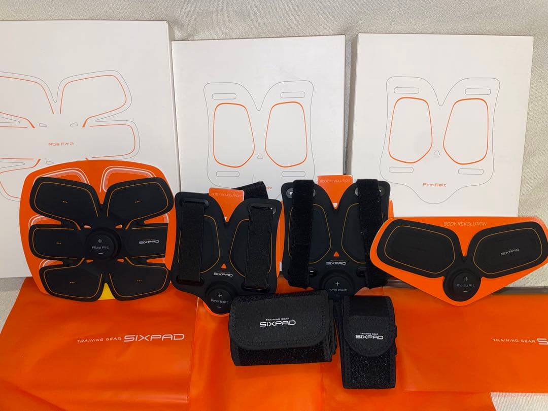 SIXPAD シックスパッド 充電式 ABS Fit2 本体5点セット EMS