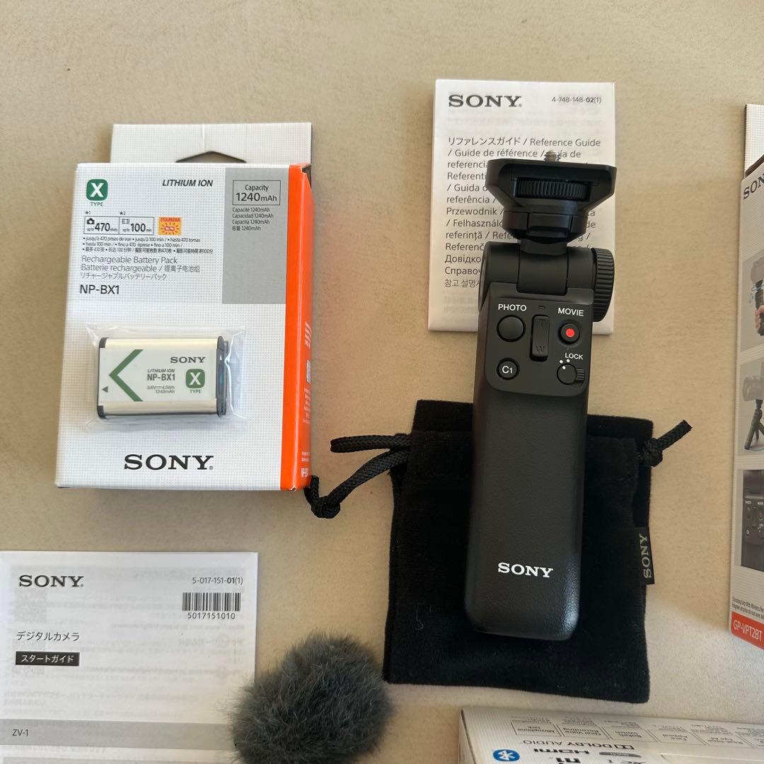 SONY VLOGCAM ZV-1G シューティンググリップキット